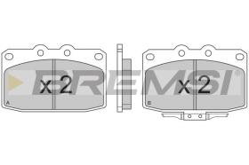 BREMSI BP2369 - PASTIGLIE FRENO - BRAKE PADS
