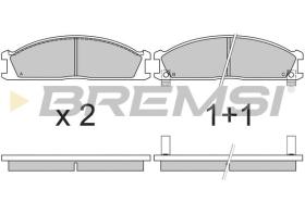 BREMSI BP2370 - PASTIGLIE FRENO - BRAKE PADS