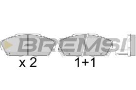 BREMSI BP2371 - PASTIGLIE FRENO - BRAKE PADS