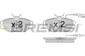 BREMSI BP2373 - PASTIGLIE FRENO - BRAKE PADS