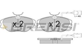 BREMSI BP2374 - PASTIGLIE FRENO - BRAKE PADS