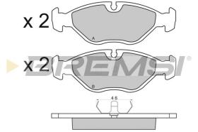 BREMSI BP2380 - PASTIGLIE FRENO - BRAKE PADS