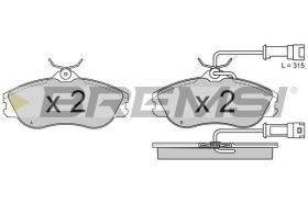BREMSI BP2382 - PASTIGLIE FRENO - BRAKE PADS