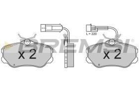 BREMSI BP2385 - PASTIGLIE FRENO - BRAKE PADS