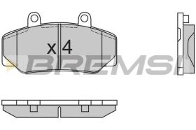 BREMSI BP2386 - PASTIGLIE FRENO - BRAKE PADS