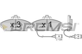 BREMSI BP2393 - PASTIGLIE FRENO - BRAKE PADS