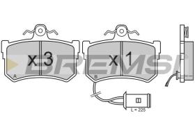 BREMSI BP2395 - PASTIGLIE FRENO - BRAKE PADS