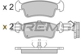 BREMSI BP2398 - PASTIGLIE FRENO - BRAKE PADS
