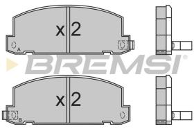 BREMSI BP2400 - PASTIGLIE FRENO - BRAKE PADS