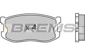 BREMSI BP2405 - PASTIGLIE FRENO - BRAKE PADS