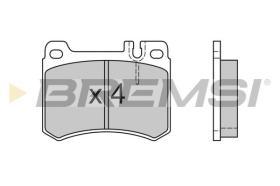 BREMSI BP2410 - PASTIGLIE FRENO - BRAKE PADS