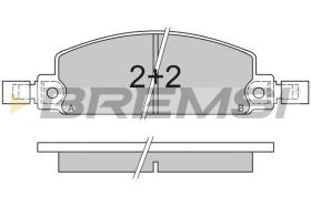 BREMSI BP2413 - PASTIGLIE FRENO - BRAKE PADS
