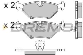 BREMSI BP2415 - PASTIGLIE FRENO - BRAKE PADS