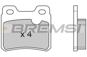 BREMSI BP2418 - PASTIGLIE FRENO - BRAKE PADS
