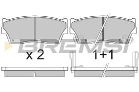 BREMSI BP2419 - PASTIGLIE FRENO - BRAKE PADS