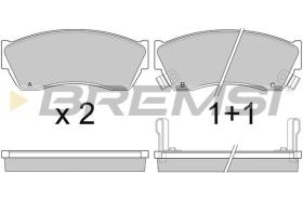 BREMSI BP2420 - PASTIGLIE FRENO - BRAKE PADS