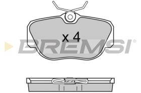 BREMSI BP2425 - PASTIGLIE FRENO - BRAKE PADS