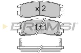 BREMSI BP2428 - PASTIGLIE FRENO - BRAKE PADS