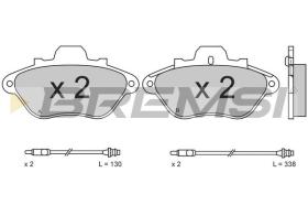 BREMSI BP2430 - PASTIGLIE FRENO - BRAKE PADS