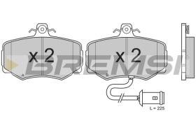 BREMSI BP2433 - PASTIGLIE FRENO - BRAKE PADS