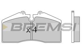 BREMSI BP2449 - PASTIGLIE FRENO - BRAKE PADS