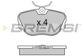 BREMSI BP2451 - PASTIGLIE FRENO - BRAKE PADS