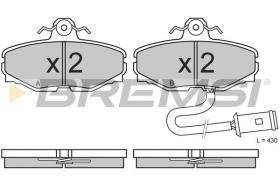 BREMSI BP2454 - PASTIGLIE FRENO - BRAKE PADS