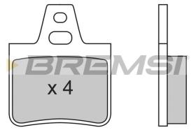 BREMSI BP2455 - PASTIGLIE FRENO - BRAKE PADS