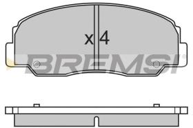 BREMSI BP2461 - PASTIGLIE FRENO - BRAKE PADS