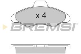 BREMSI BP2462 - PASTIGLIE FRENO - BRAKE PADS