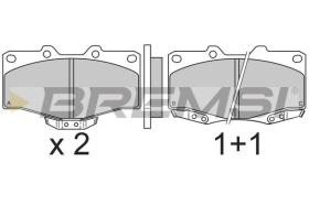 BREMSI BP2463 - PASTIGLIE FRENO - BRAKE PADS