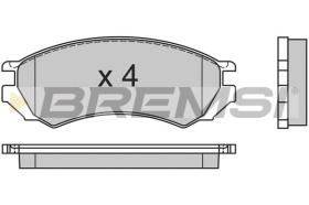BREMSI BP2468 - PASTIGLIE FRENO - BRAKE PADS