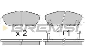 BREMSI BP2482 - PASTIGLIE FRENO - BRAKE PADS