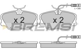 BREMSI BP2485 - PASTIGLIE FRENO - BRAKE PADS