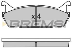BREMSI BP2488 - PASTIGLIE FRENO - BRAKE PADS
