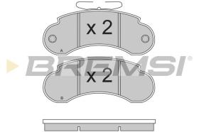 BREMSI BP2490 - PASTIGLIE FRENO - BRAKE PADS