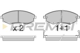 BREMSI BP2494 - PASTIGLIE FRENO - BRAKE PADS