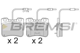 BREMSI BP2496 - PASTIGLIE FRENO - BRAKE PADS
