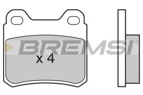 BREMSI BP2507 - PASTIGLIE FRENO - BRAKE PADS