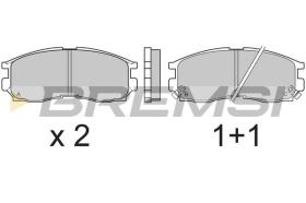 BREMSI BP2509 - PASTIGLIE FRENO - BRAKE PADS