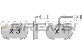 BREMSI BP2518 - PASTIGLIE FRENO - BRAKE PADS