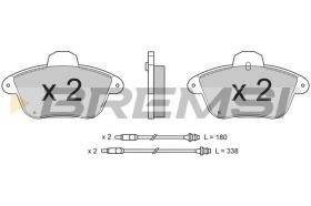 BREMSI BP2521 - PASTIGLIE FRENO - BRAKE PADS