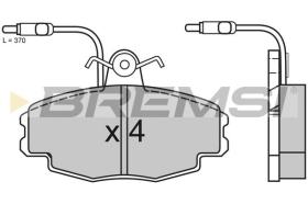 BREMSI BP2528 - PASTIGLIE FRENO - BRAKE PADS