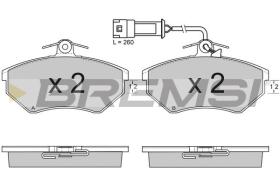BREMSI BP2533 - PASTIGLIE FRENO - BRAKE PADS