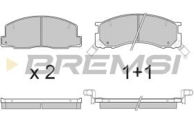 BREMSI BP2539 - PASTIGLIE FRENO - BRAKE PADS