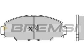 BREMSI BP2540 - PASTIGLIE FRENO - BRAKE PADS