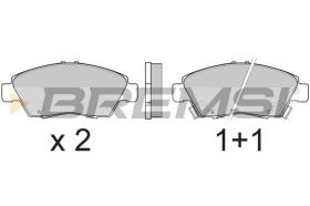 BREMSI BP2546 - PASTIGLIE FRENO - BRAKE PADS