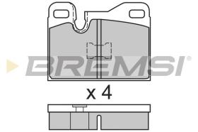 BREMSI BP2555 - PASTIGLIE FRENO - BRAKE PADS