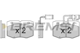 BREMSI BP2556 - PASTIGLIE FRENO - BRAKE PADS