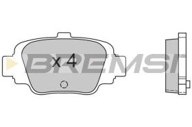 BREMSI BP2560 - PASTIGLIE FRENO - BRAKE PADS